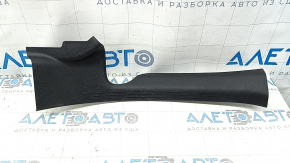 Mercedes GLC 16-22 black rear right door sill trim, broken fastener