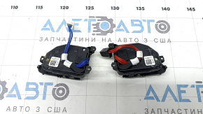 Mercedes GLC 20-22 steering wheel controls in glossy black with chrome