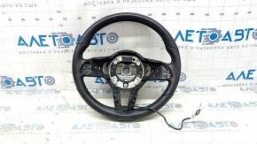 Mercedes GLC 20-22 steering wheel, black leather, heated, scratches, dents