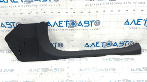 Mercedes GLC 16-22 front right door sill trim, black, with cover, scratches