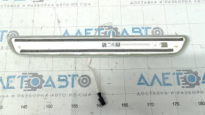 Mercedes GLC 20-22 front left outer door sill trim, chrome with backlight, scratches, dents