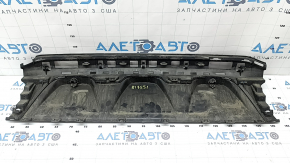 Lower rear bumper lip trim for Mercedes GLC 300 20-22, structured for parking sensors without a towbar, bumpers