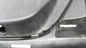 Lower rear bumper lip trim for Mercedes GLC 300 20-22, structured for parking sensors without a towbar, bumpers
