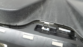 Lower rear bumper lip trim for Mercedes GLC 300 20-22, structured for parking sensors without a towbar, bumpers