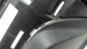 Lower rear bumper lip trim for Mercedes GLC 300 20-22, structured for parking sensors without a towbar, bumpers