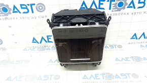 Mercedes GLC 20-22 center console pocket, glossy wood, backlit, with chrome trim, scratches
