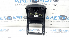 Mercedes GLC 16-22 rear center console trim with air vent, black