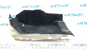 Front left floor covering for Mercedes GLC 20-22, black, for cleaning
