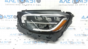 Mercedes GLC 20-22 LED front left headlight assembly with seal, sand