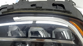 Mercedes GLC 20-22 LED right front headlight assembly with seal, sand