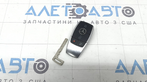 Mercedes GLC 16-22 key, 4 buttons, worn, bumps
