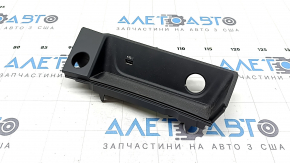 Audi A4 B9 17-25 black front center console trim, cigarette lighter plug, with USB