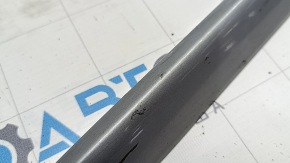 Left threshold molding for Audi A4 B9 17-19 S-Line, 195 cm, silver, scratched