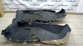 Audi A4 B9 17-19 grey floor covering, dry cleanable