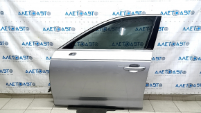 Front left door assembly for Audi A4 B9 17-19 silver LZ7G, keyless