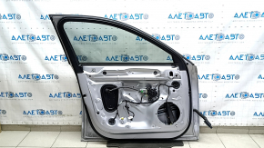 Front left door assembly for Audi A4 B9 17-19 silver LZ7G, keyless