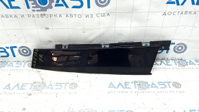 Ford Fusion mk5 13-20 front right side door trim, gloss black, air bleed along the edge, scratches