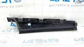 Ford Fusion mk5 13-20 front right side door trim, gloss black, air bleed along the edge, scratches