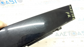 Ford Fusion mk5 13-20 front right side door trim, gloss black, air bleed along the edge, scratches