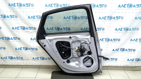 Rear left door assembly for Audi A4 B9 17-19 silver LZ7G, keyless