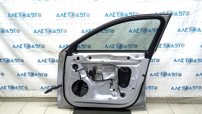 Front right door assembly for Audi A4 B9 17-19 silver LZ7G, keyless