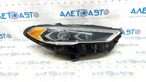 Right front headlight assembly for Ford Fusion mk5 17-20 LED, with DRL, sand