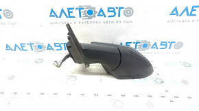 Left side mirror assembly Hyundai Ioniq 5 22-24 turn signal, 10 pins, heated, auto-folding, BSM, green M9U, worn