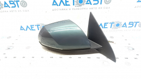 Right side mirror assembly for Hyundai Ioniq 5 22-24 turn signal, 10 pins, heated, auto-folding, BSM, green M9U