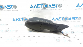 Right side mirror assembly for Hyundai Ioniq 5 22-24 turn signal, 10 pins, heated, auto-folding, BSM, green M9U