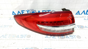 Ford Fusion mk5 17-20 left outer fender light scratches
