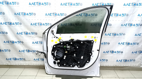 Ford Escape MK4 2020 keyless front right door assembly, white YZ, textured trim, molding bumper
