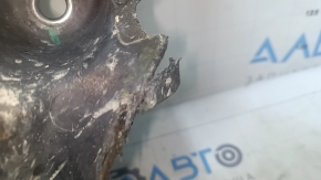Audi A4 B9 17-19 engine guard: cracks, dents, broken corner