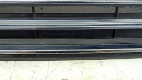 Radiator grille assembly with frame for Ford Fusion mk5 17-18, chrome, sand, broken, fasteners