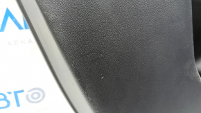 Door trim panel, rear left, Ford Escape MK4 20-22, type 2, black, armrest, black leather, with chrome handle, worn