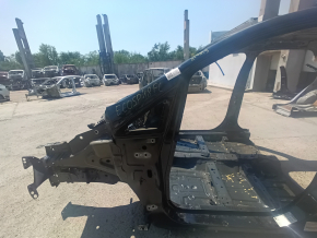Front left quarter panel of Ford Ecosport 18-22 on the body, black, bumps
