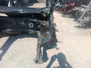 Front left quarter panel of Ford Ecosport 18-22 on the body, black, bumps