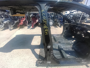 The right central body pillar of a Ford Ecosport 18-22 on the body, dents