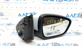 Right side mirror assembly for Ford Escape MK4 20-25, 5-pin, heated, BSM, white