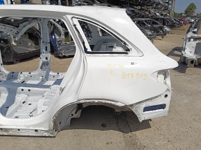 Quarter wing rear left Mercedes GLC 16-22 SUV on the body, white