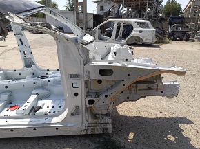 Mercedes GLC 16-22 front right quarter panel on the body, white, dented pillar