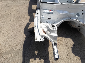 Mercedes GLC 16-22 front right quarter panel on the body, white, dented pillar
