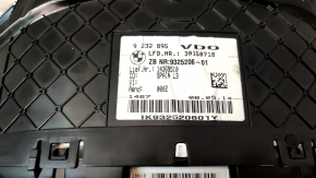 Instrument cluster BMW 3 F30 12-18 without projection 73k, for polishing, glass fogged up inside