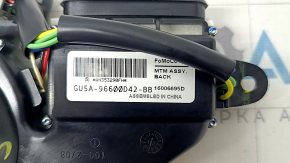 The upper driver's seat back blower fan for a Ford Fusion mk5 13-20 has a broken mount.