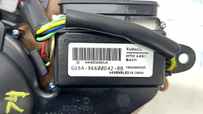 The upper passenger seat back blower fan for a Ford Fusion mk5 13-20 has a broken mount.