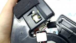 The upper passenger seat back blower fan for a Ford Fusion mk5 13-20 has a broken mount.