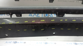 Front bumper, bare, Ford Fusion mk5 17-18, without parking sensors, graphite, scratches, dents