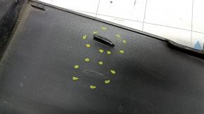 Left threshold Ford Fusion mk5 13-20 graphite, without seal, broken fasteners, crack, crack in fastener, dented