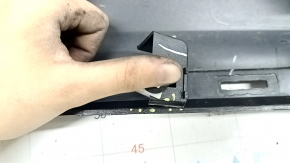 Ford Fusion mk5 13-20 right threshold graphite, no seal, broken fasteners, dented, cracked