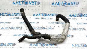 The lower cooling hose of the Lincoln MKZ 13-16 3.7 is torn.