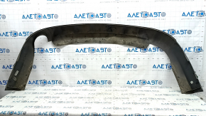 Ford Fusion mk5 13-18 rear bumper lip for 1 pipe, graphite, dented, scratches, crack in mount, broken mount